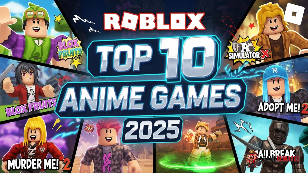 Roblox Top 10 Anime Games 2025